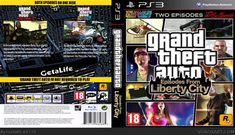 Grand Theft Auto Episodes From Liberty City Playstation Box Art