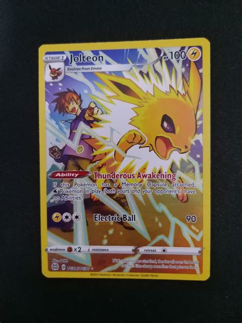 Pokemon Card Brilliant Stars Jolteon Trainer Gallery TG04 TG30