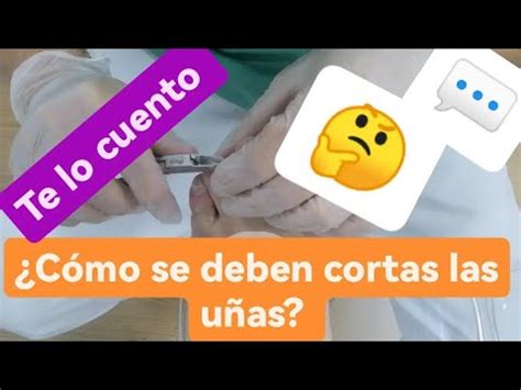 CÓMO CORTAR LAS UÑAS DE LOS PIES CORRECTAMENTE CON ALICATES uña