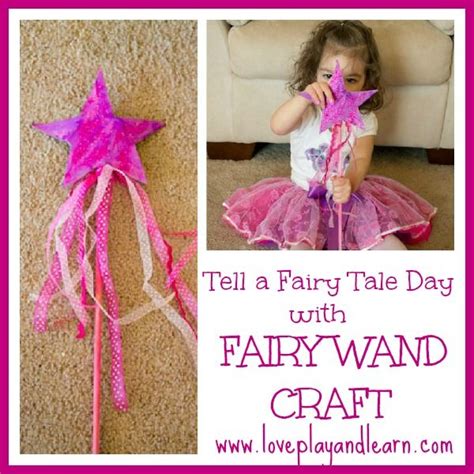 Fairy Wand Craft For Kids Great For Kids Who Love Fairies And