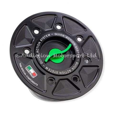 TWM Keyless Quick Release Action Fuel Cap Addiction Motorsport Ltd