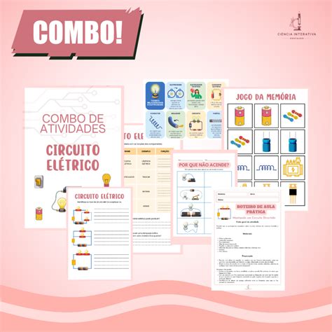 Circuito Elétrico Combo De Atividades Ciência Interativa