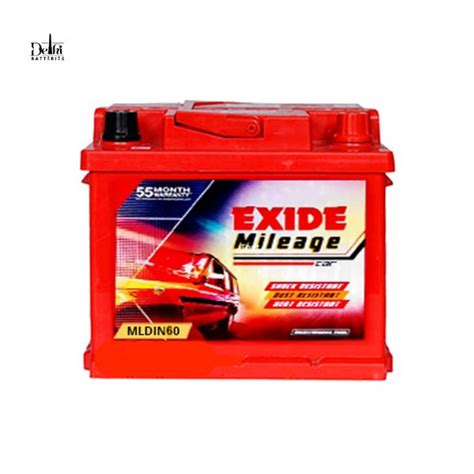 Exide Mileage ML Din 60 Battery Delhibatteries