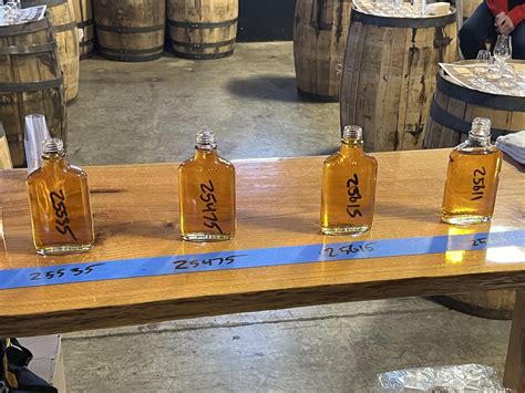 Smooth Ambler Barrel Selections For Tasting Indian Trail ABC Board NC