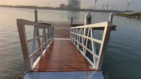 Innovative Quick Deploy Floating Jetty Durable Non Slip And Eco