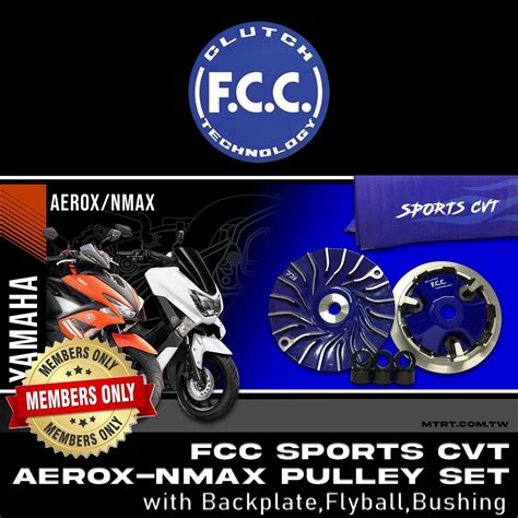 Fcc Cvt Set For Nmax V Aerox V V