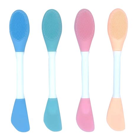 Amazon Doromy Pieces Facial Brush Double Ended Silicone Face