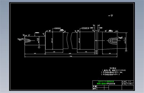 数控外圆磨床设计 机电 【5张cad图纸说明书】autocad 2007模型图纸下载 懒石网