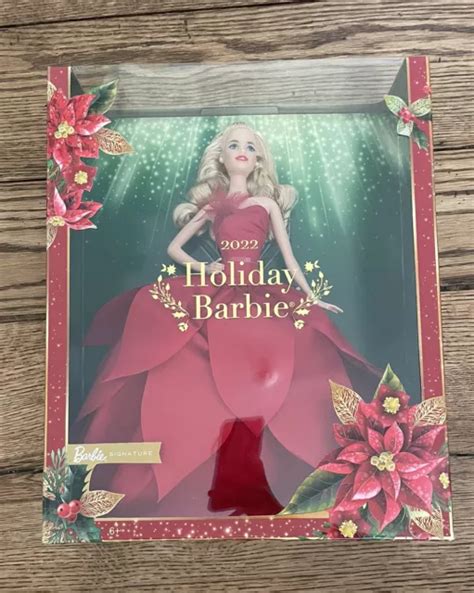 BARBIE SIGNATURE Holiday Barbie Doll Blonde Hair PicClick UK