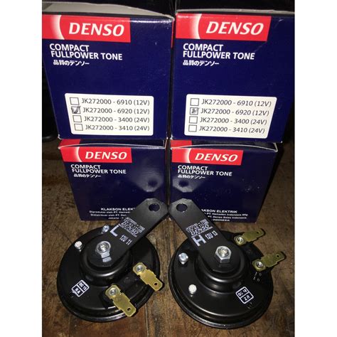 Jual Klakson Disc FullPower Tone Original DENSO 12V Motor Mobil