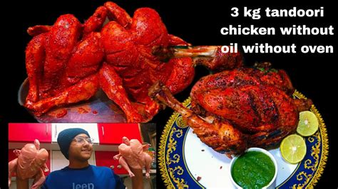 Easy Starter For Dawat Tandoori Chicken Without Oven Without Oil How