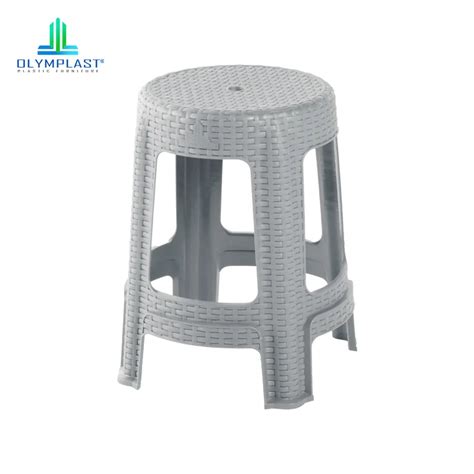 Crystal Stool Kursi Plastik Stool Transparan Kursi Bakso Kursi