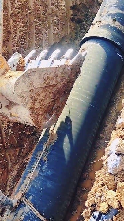 Ductile Iron Pipe Installation Construction Process Youtube