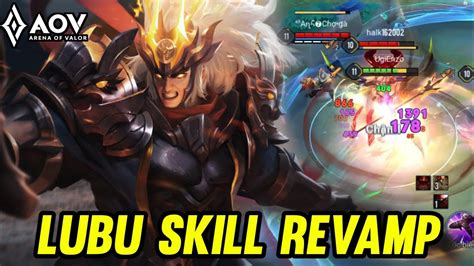 Aov Lubu Skill Revamp Gameplay Arena Of Valor Li Nqu Nmobile Rov