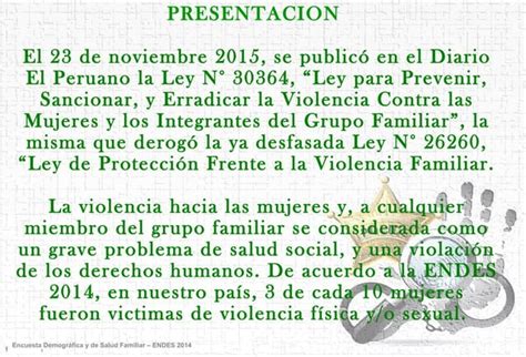 Ley Para Prevenir Sancionar Y Erradicar La Violencia Contra Las