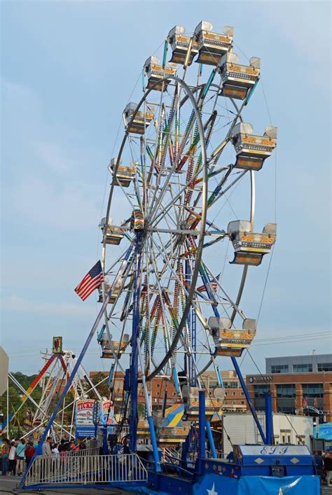 Ferris Wheel Carnival Ride Editorial Stock Image Image Of Carnival