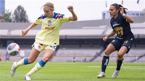 América Femenil goleó a Pumas en el arranque del Apertura 2023