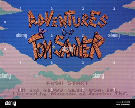 Adventures Of Tom Sawyer Nintendo Entertainment System Nes