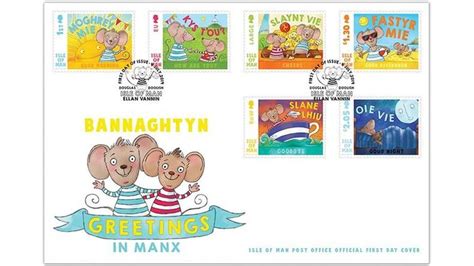 New Isle Of Man Stamp Series Celebrates Manx Language BBC News