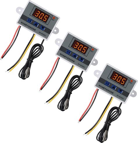 DIANN 3pcs XH W3002 Digital Temperature Controller 110 220V LED