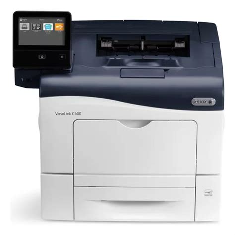 Impresora a color simple función Xerox VersaLink C400 DN blanca y negra