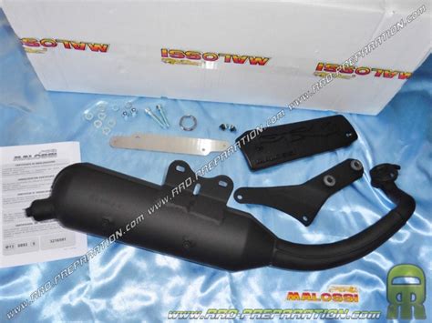 Exhaust Malossi Wild Lion For Scooter Peugeot Horizontal Air And Liquid