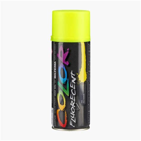 Spraypaint Fluorescent Yellow Ml Biltema Fi