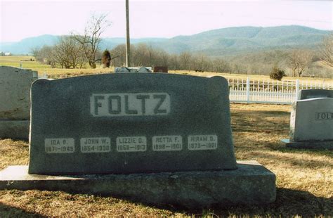 Retta F Foltz Find A Grave Memorial