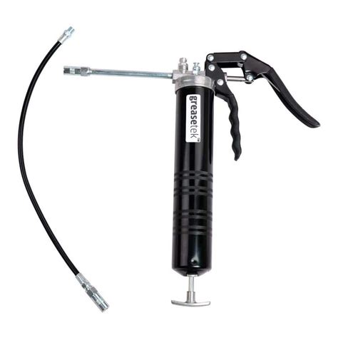 Premium Pistol Grip Grease Gun With In Hose And Extension Pipe