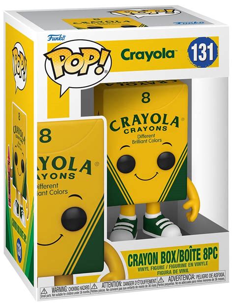 Figurine Pop Icônes de Pub 131 pas cher Boîte de 8 Crayons