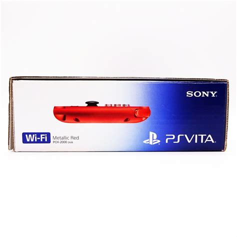 Sony Pch Za Playstation Ps Vita Wi Fi Metallic Red Console Japan