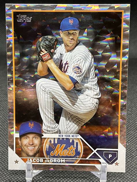 Topps Jacob Degrom Collector S Box Silver Foilboard Baseball Card