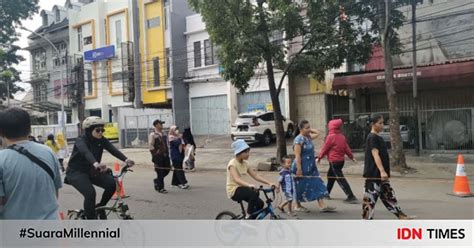 Warga Antusias Datangi Car Free Day Buahbatu Bandung