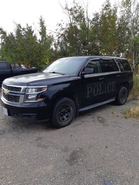 Lot Chevy Tahoe Sault Ste Marie Police Service