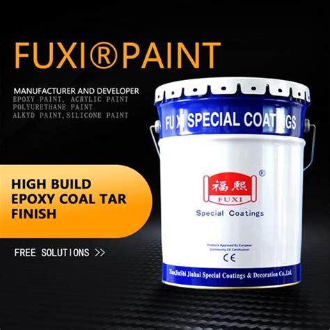 High Build Epoxy Coal Tar Paint Coal Tar Epoxy Coating FUXI Coatings