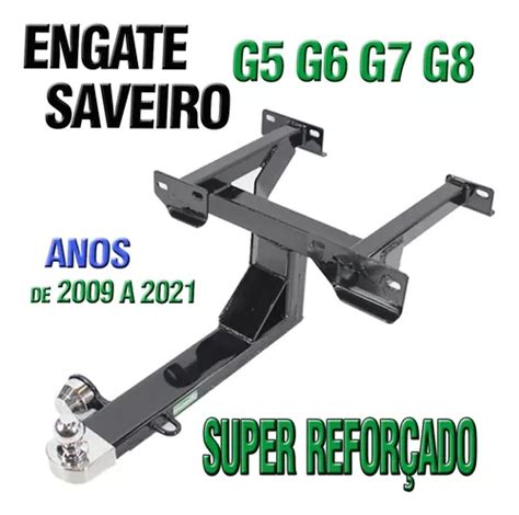 Engate Reboque Rabicho Saveiro G5 G6 G7 G8 09 A 2021 P 400kg