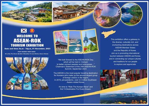 Asean Rok Tourism Exhibition To Take Place In Ha Noi Viet Nam