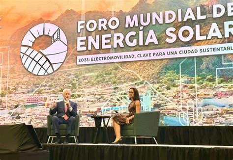 Conversan Presidenta De Sempra Infraestructura Tania Ortiz Mena Y Bill