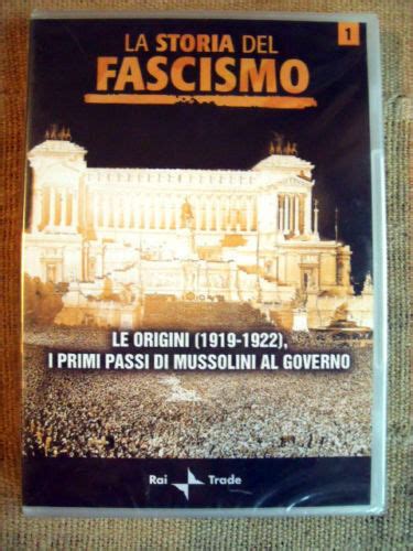 La Storia Del Fascismo Vol Le Origini Dvd Nuovo