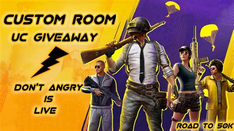 Live Pubg Mobile Tdm Classic Custom Room Uc Giveaway Chicken