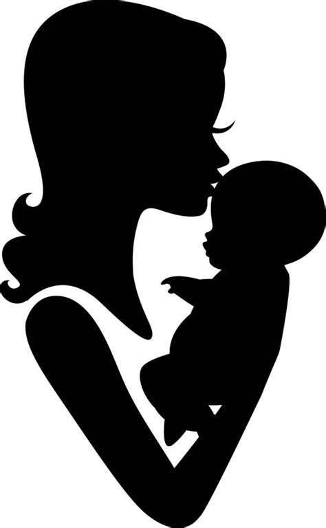 mother and child clipart silhouette 20 free Cliparts | Download images ...