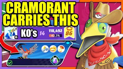 This Cramorant Build Can Carry A Leftovers Talonflame Pokemon Unite