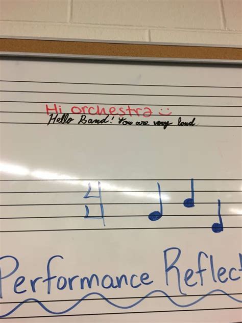 So our band and orchestra share a room... : r/marchingband