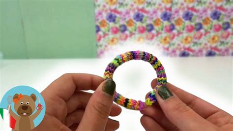 Come Realizzare Un Braccialetto Loom Hexafisch Con Una Forchetta Youtube