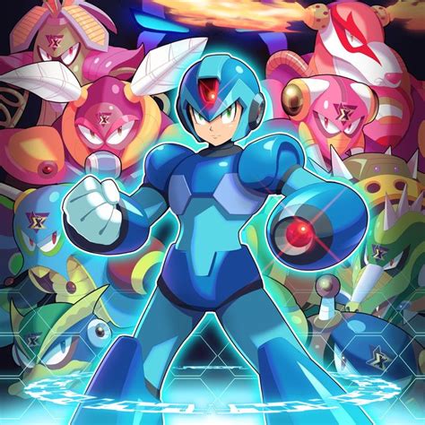 Maverick Hunter X By Ultimatemaverickx On Deviantart Mega Man Art