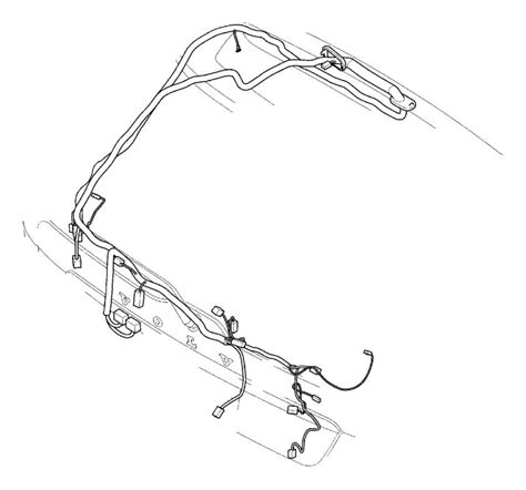 Volvo XC60 Wiring Harness Cable Harness Tailgate CH 31427098