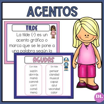 Acentos (SPANISH)- Accents by Dualati | Teachers Pay Teachers