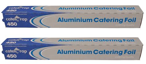 X Caterwrap Catering Kitchen Quality Aluminium Tin Foil Cm X M