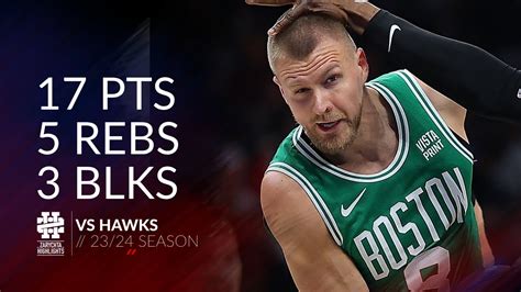 Kristaps Porzingis Pts Rebs Blks Vs Hawks Season Youtube