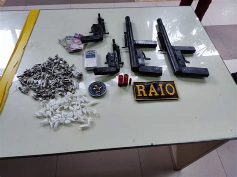 PMCE Apreende Adolescente Quatro Armas De Fogo E Drogas No Bom